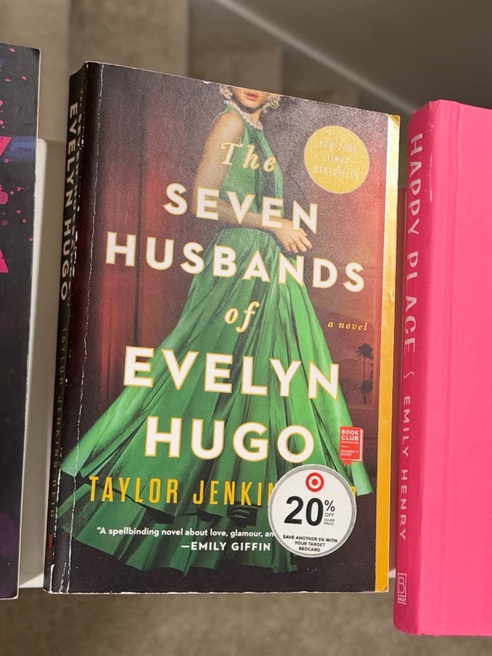The Seven Husbands of Evelyn Hugo by Taylor Jenkins Reid - Paperback Novel